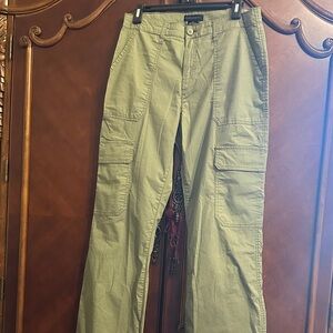 Sanctuary Sage Green Casual Trousers